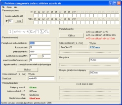 System symulacji strojenia alg. genet.